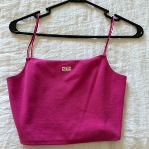 ❌SOLD❌ KITH HOT PINK TANK TOP Size Small